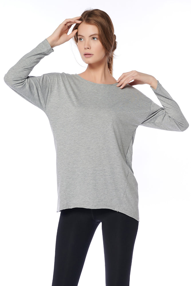 GREY MELANGE T-SHIRT