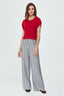 RED ONE PIECE TOP- ONE PIECE BOTTOM