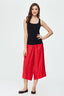 RED ONE PIECE TOP- ONE PIECE BOTTOM