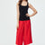 RED ONE PIECE TOP- ONE PIECE BOTTOM