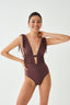 SOFT BROWN SWIMSUIT