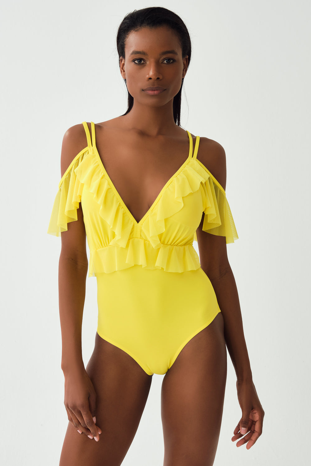 YELLOW SWIMSUIT