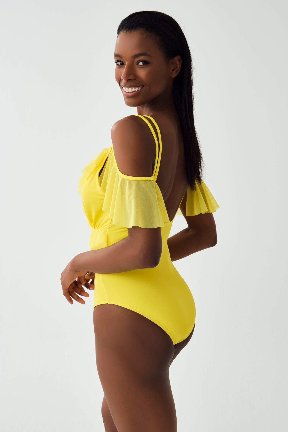 YELLOW SWIMSUIT