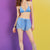 BLUE PAREO