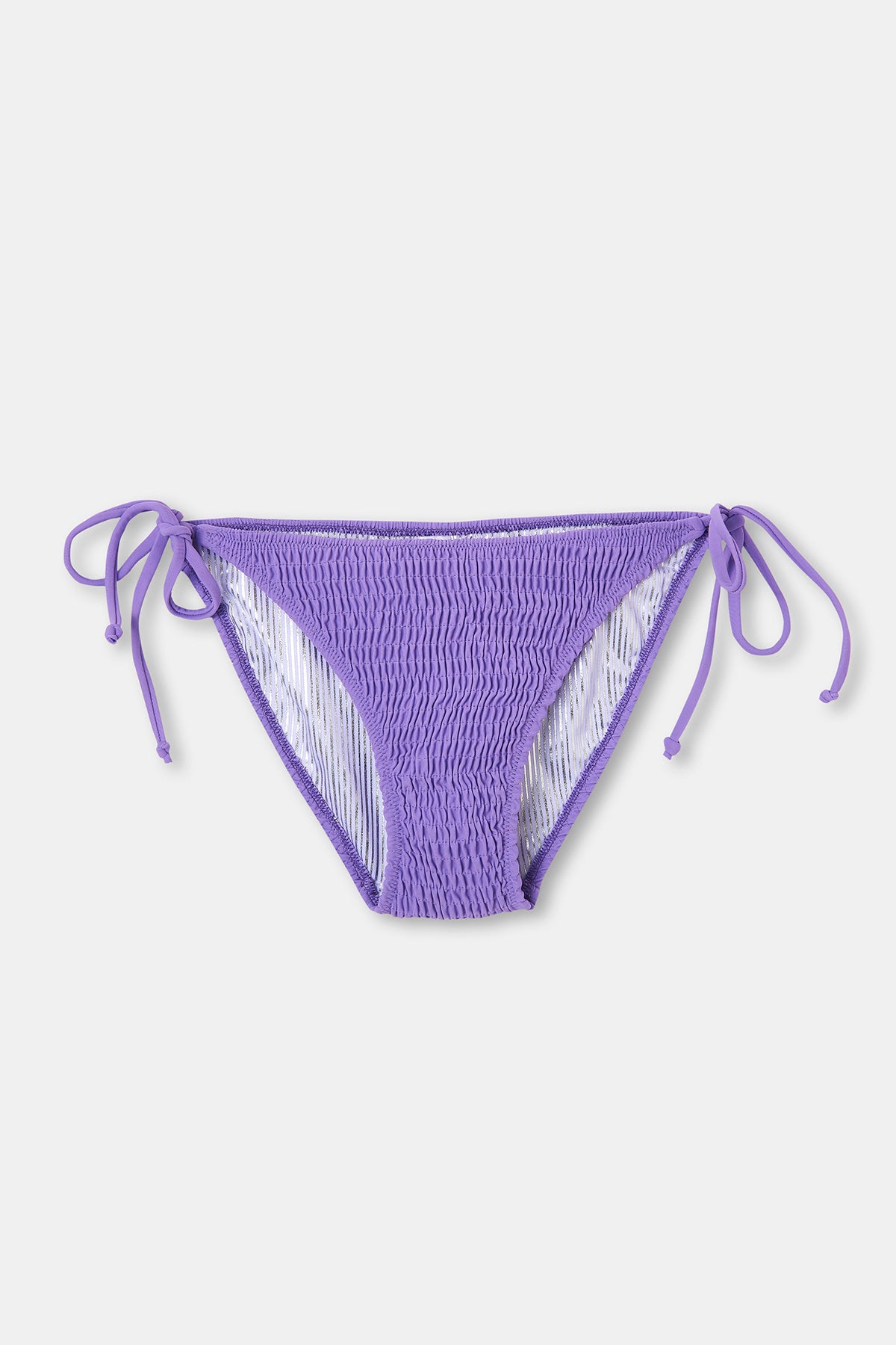 Lila Gipeli Spagetti Bikini Altı