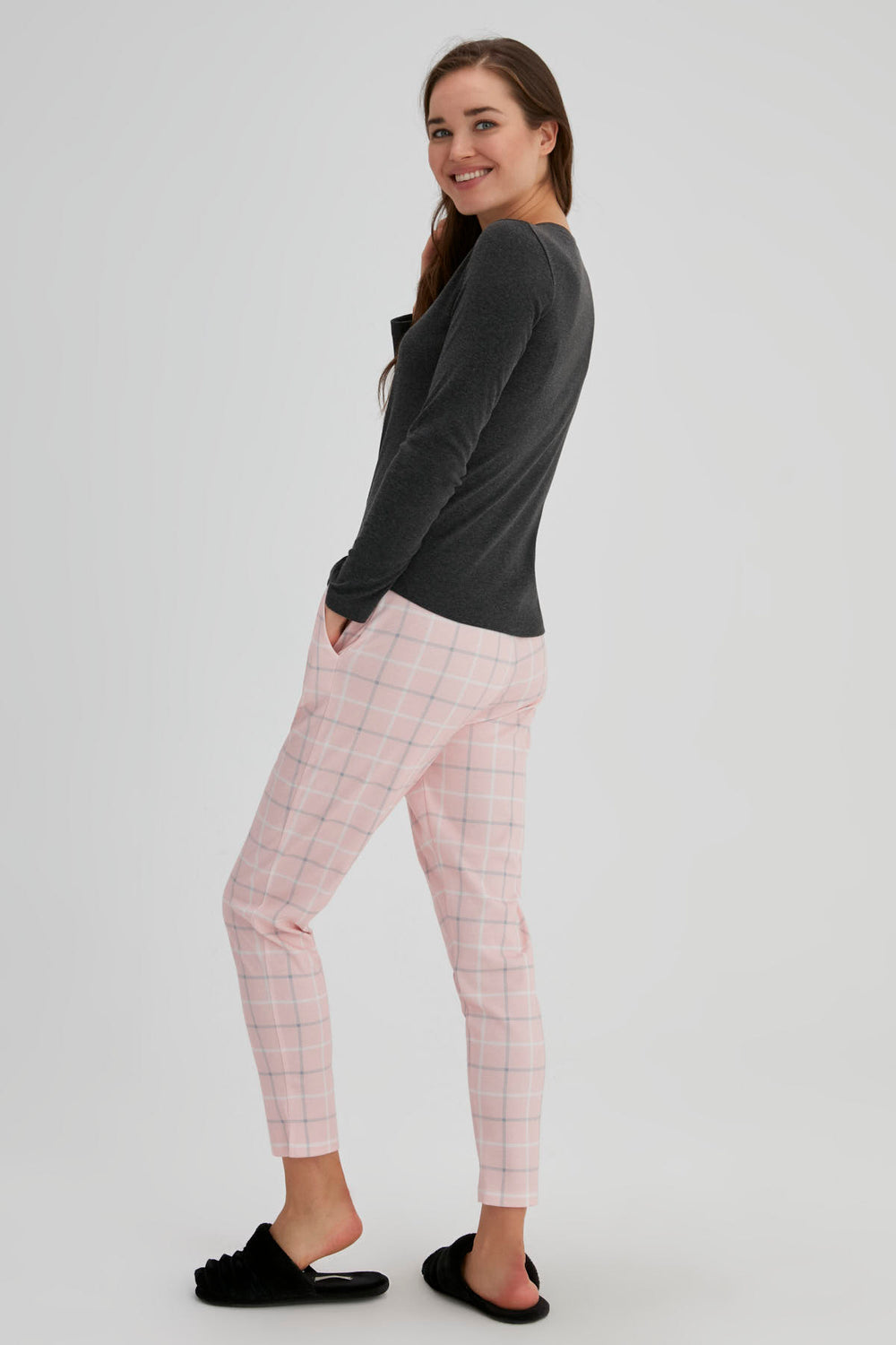 ANTHRACITE ONE PIECE TOP- ONE PIECE BOTTOM