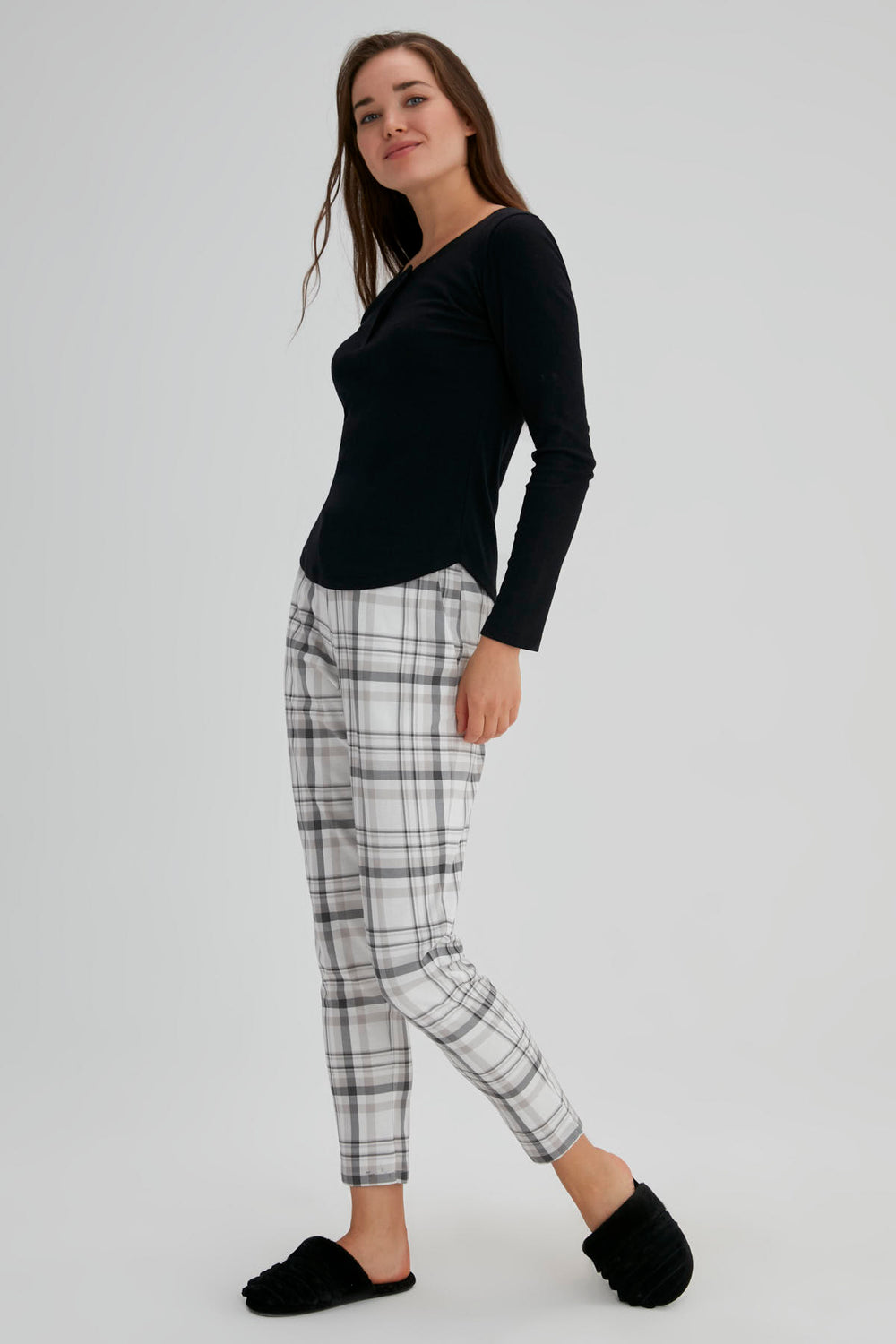 BLACK ONE PIECE TOP- ONE PIECE BOTTOM