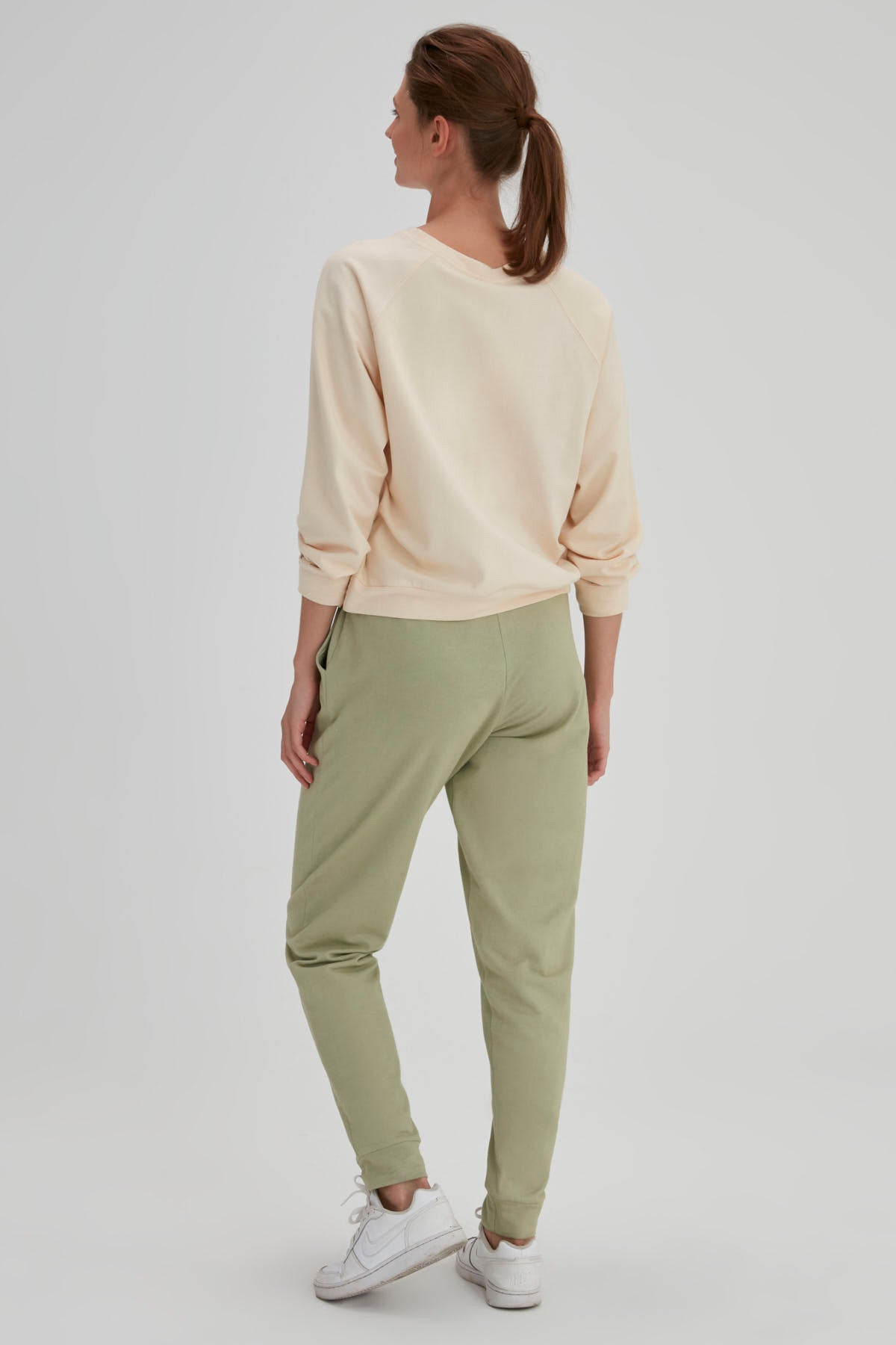 OFF WHITE ONE PIECE TOP- ONE PIECE BOTTOM