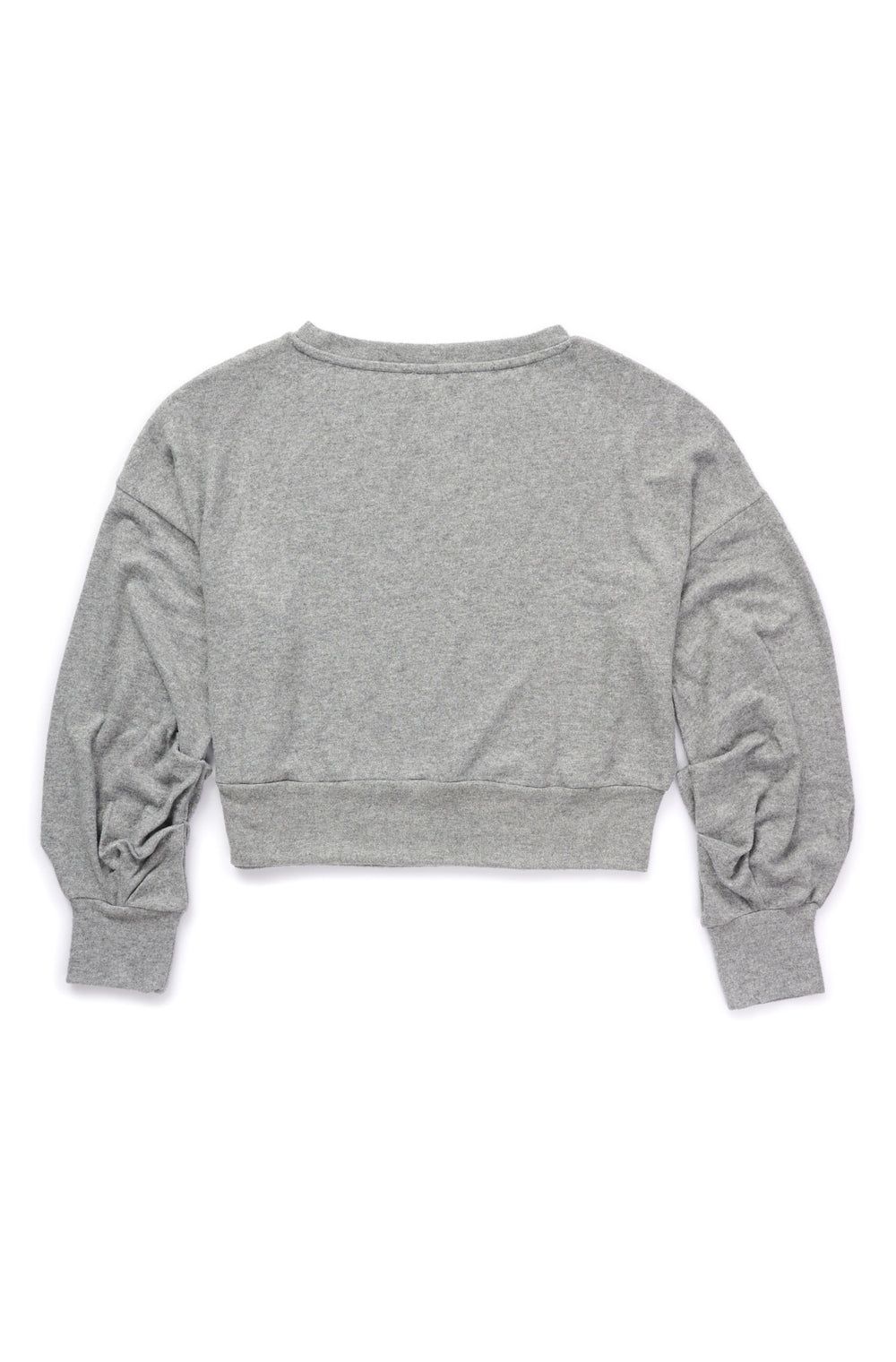 GREY MELANGE ONE PIECE TOP- ONE PIECE BOTTOM