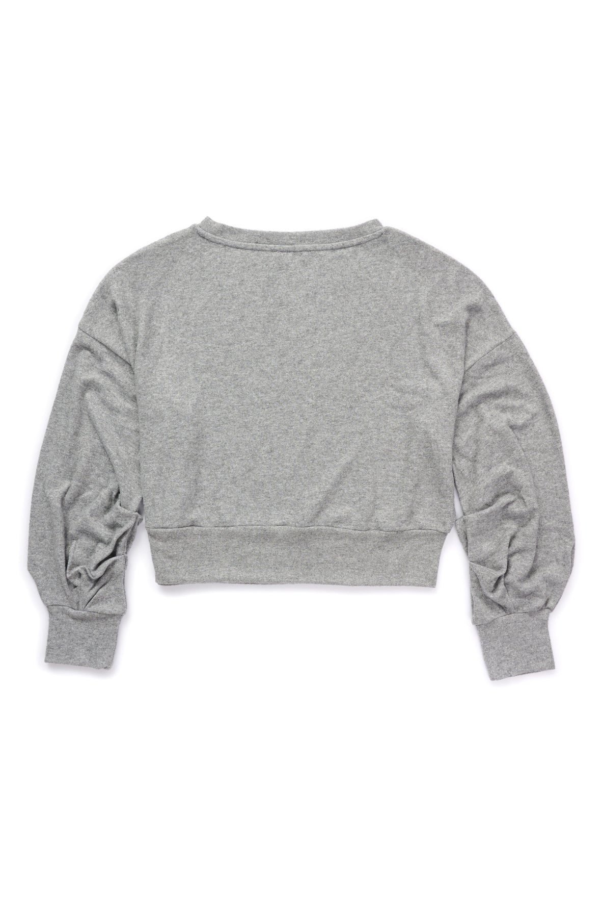 GREY MELANGE ONE PIECE TOP- ONE PIECE BOTTOM