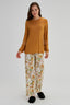 MUSTARD PYJAMA SET