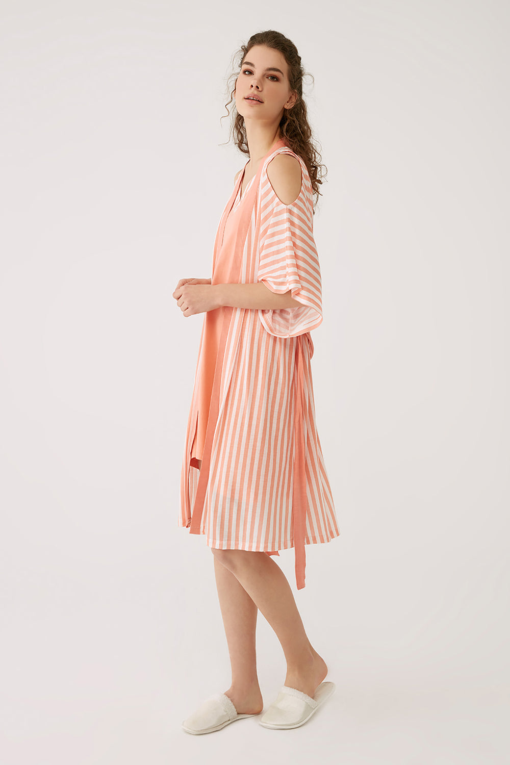 SALMON ROBE