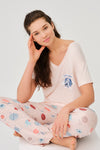 BABY PINK PYJAMA SET