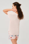 BABY PINK SHORTS SET