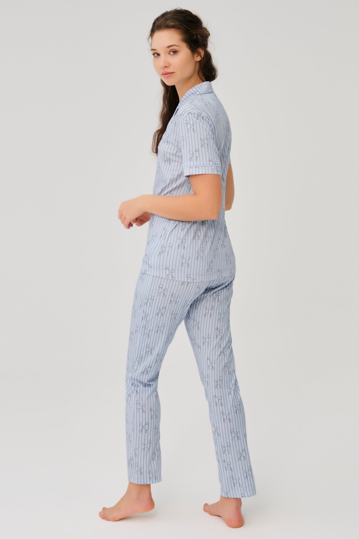 BLUE PYJAMA SET