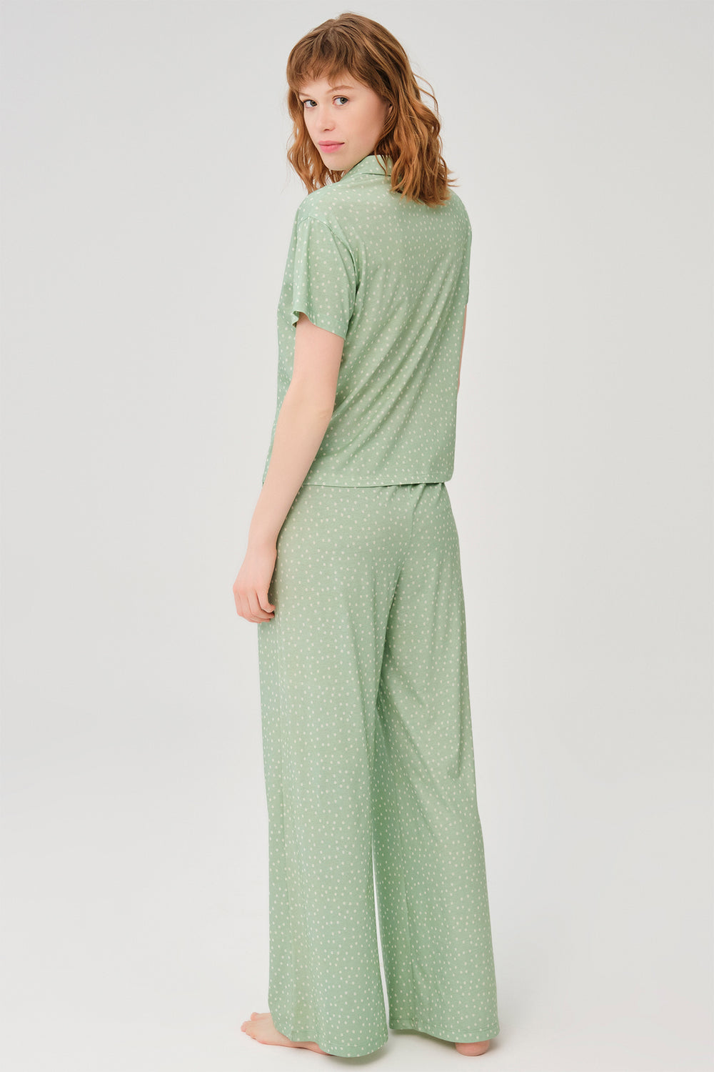 GREEN PYJAMA SET