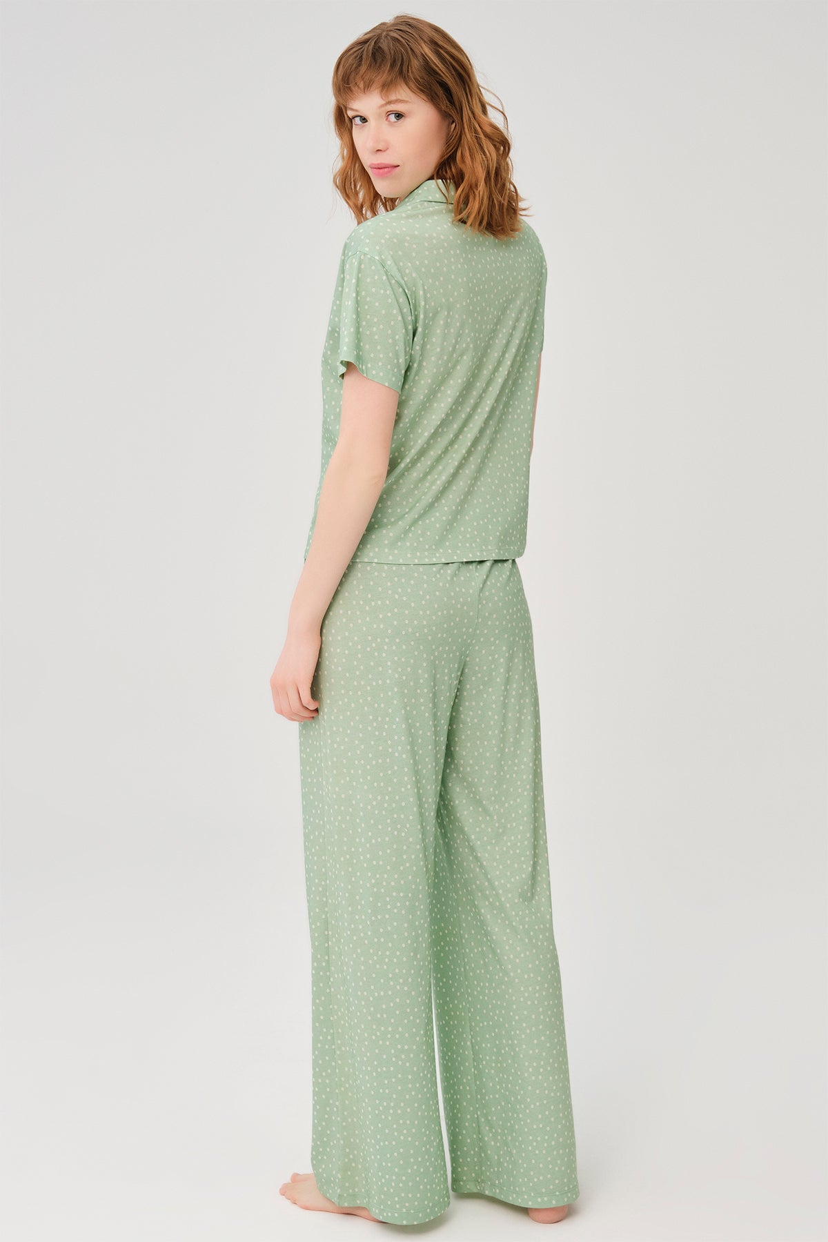 GREEN PYJAMA SET