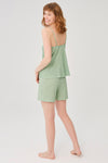 GREEN SHORTS SET