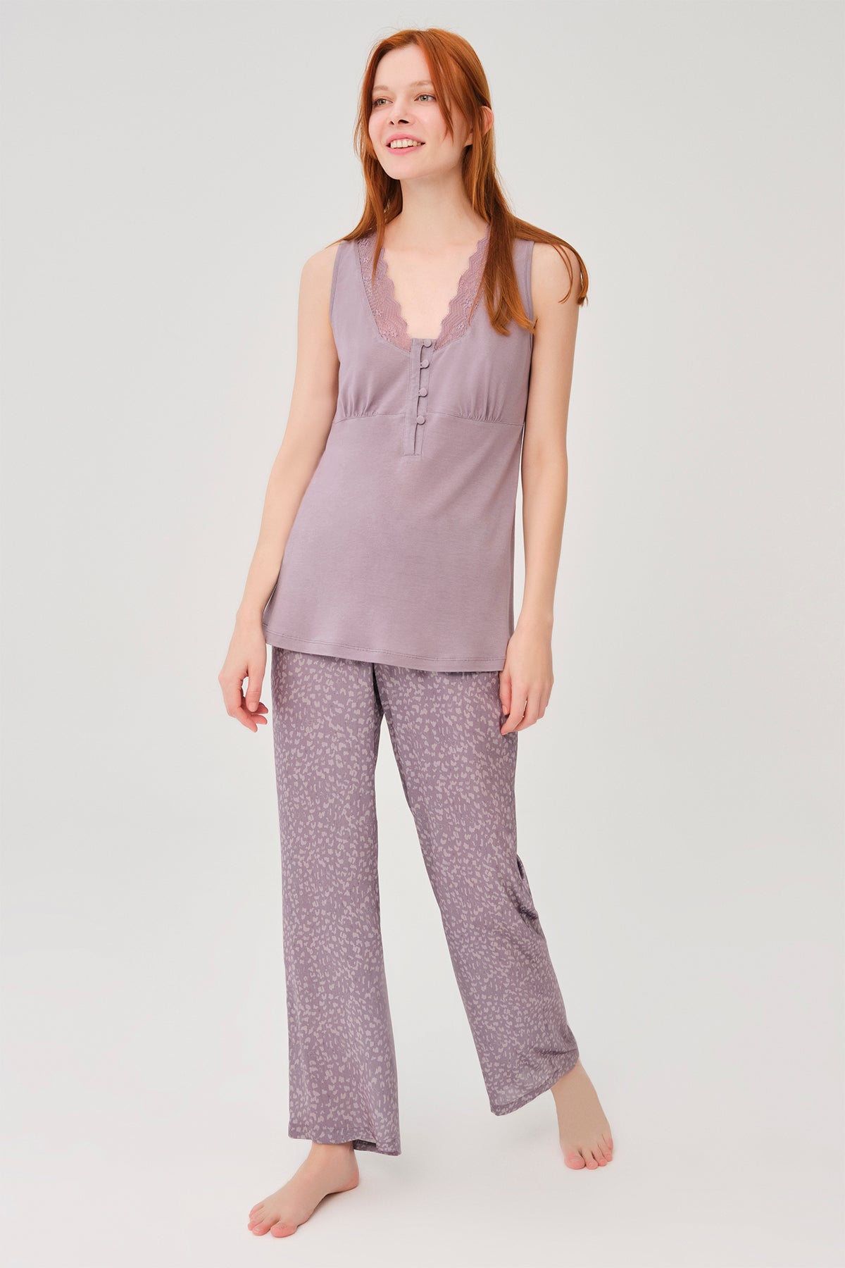 LIGHT PURPLE PYJAMA SET