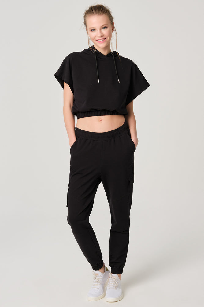 BLACK ONE PIECE TOP- ONE PIECE BOTTOM