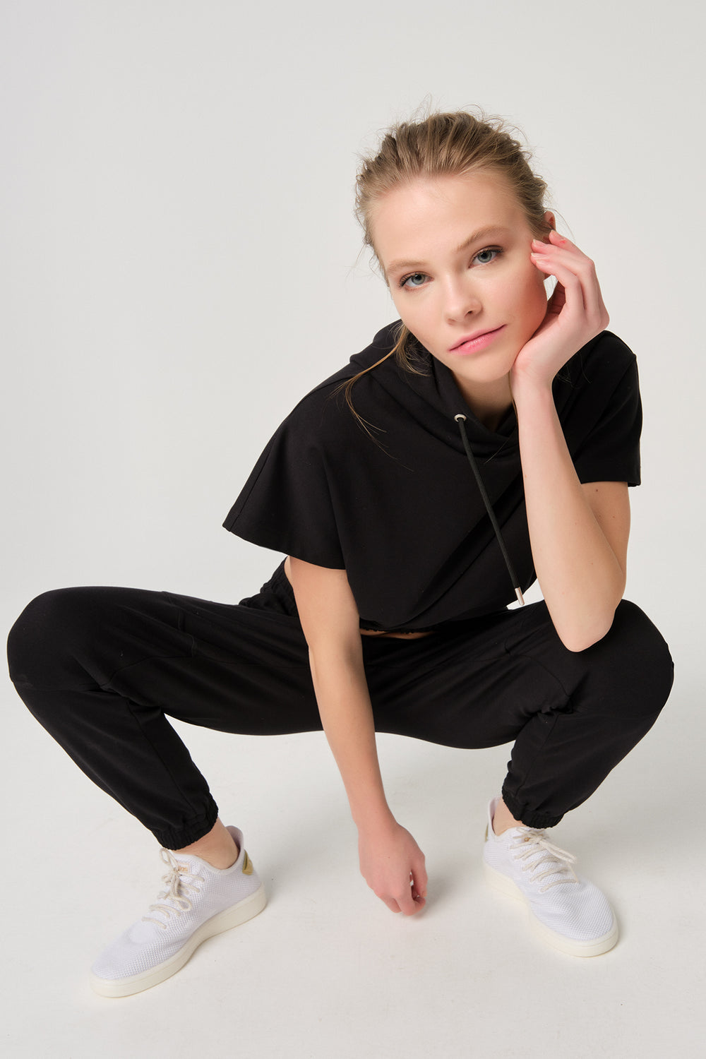 BLACK ONE PIECE TOP- ONE PIECE BOTTOM