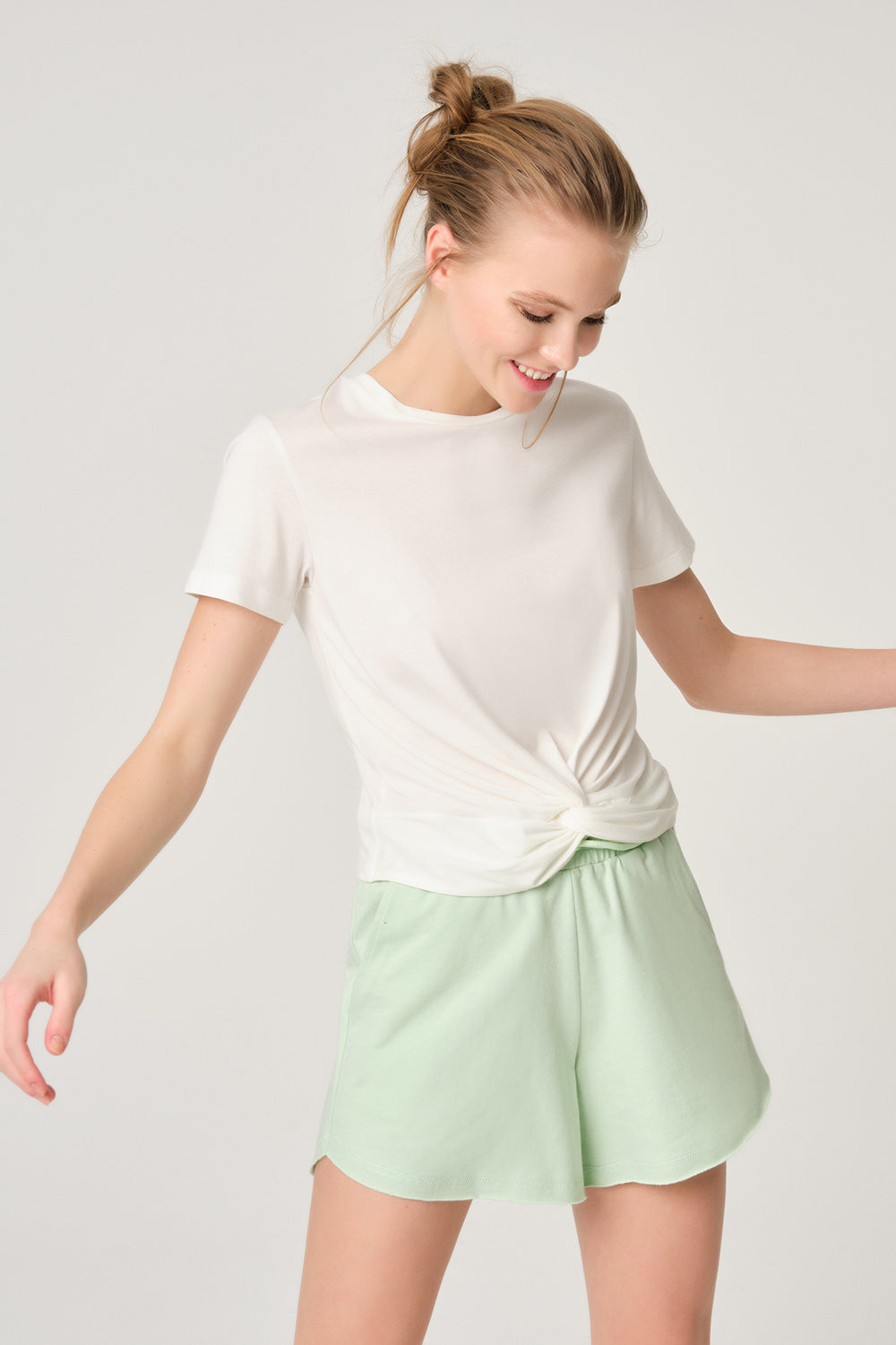 ECRU ONE PIECE TOP- ONE PIECE BOTTOM