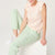 SALMON ONE PIECE TOP- ONE PIECE BOTTOM