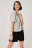 GREY MELANGE ONE PIECE TOP- ONE PIECE BOTTOM