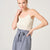 BLUE ONE PIECE TOP- ONE PIECE BOTTOM