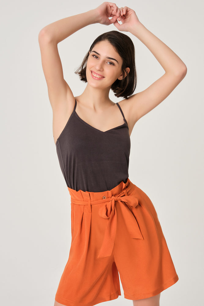 TERRACOTTA ONE PIECE TOP- ONE PIECE BOTTOM