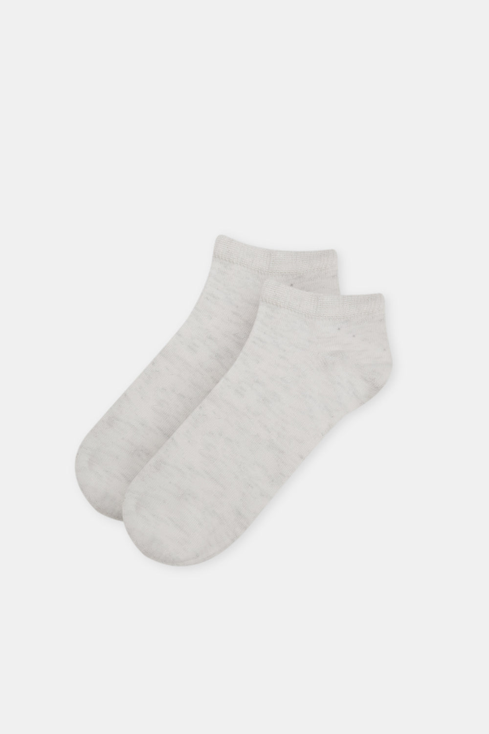 WHITE MELANGE SOCKS