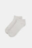 WHITE MELANGE SOCKS