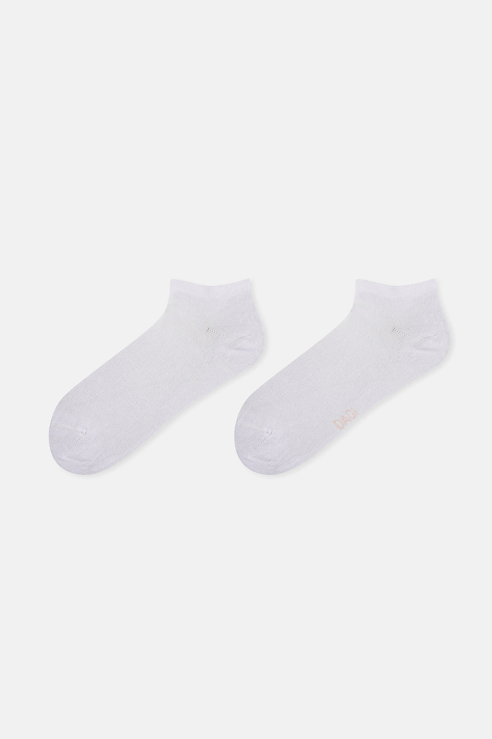 Beyaz-Somon Kadın 2'li Bambu Basic Patik Çorap