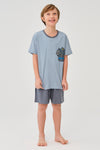 BLUE PYJAMA SET