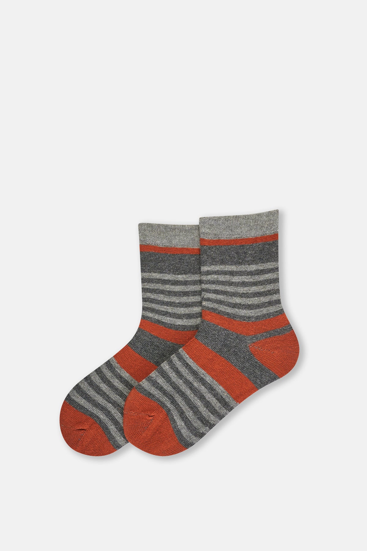 GREY MELANGE - CINNAMON SOCKS