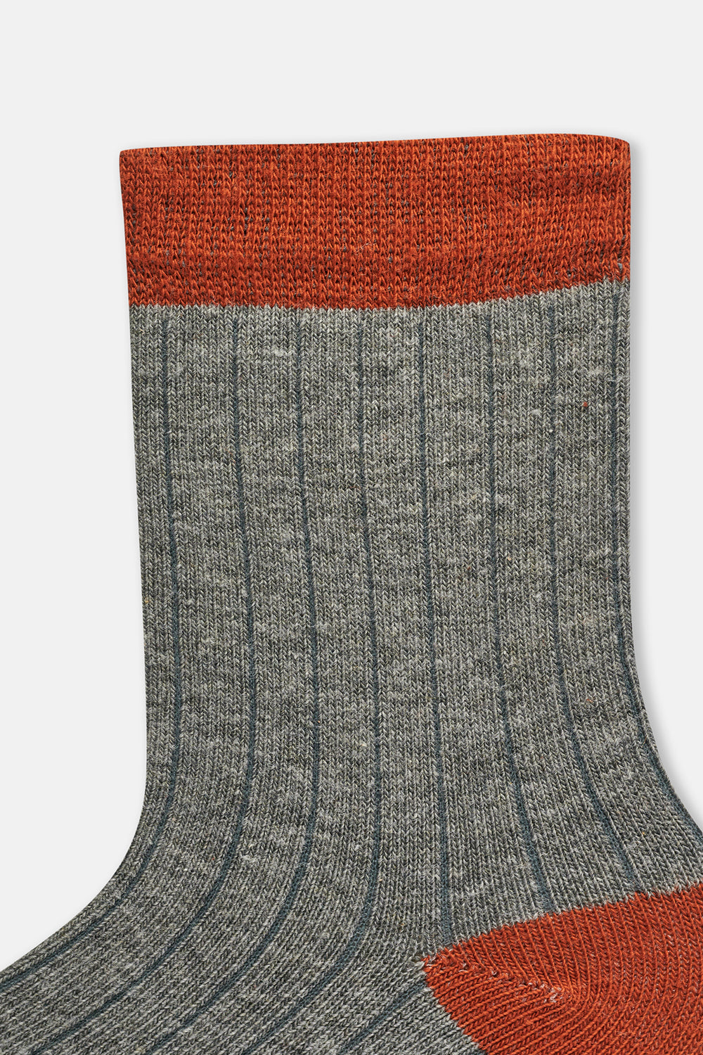 GREY MELANGE - CINNAMON SOCKS