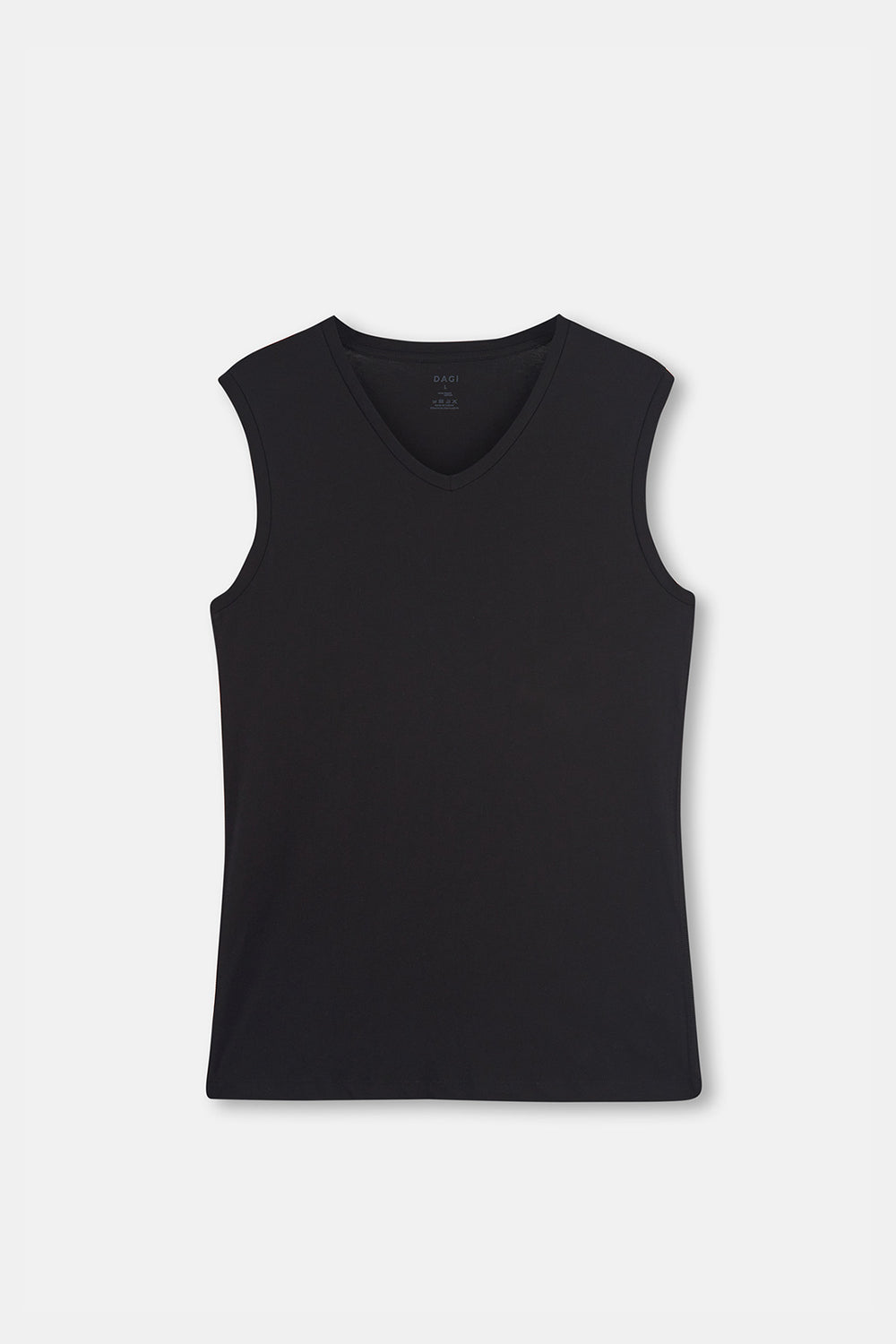 BLACK  T-SHIRT SLEEVLESS