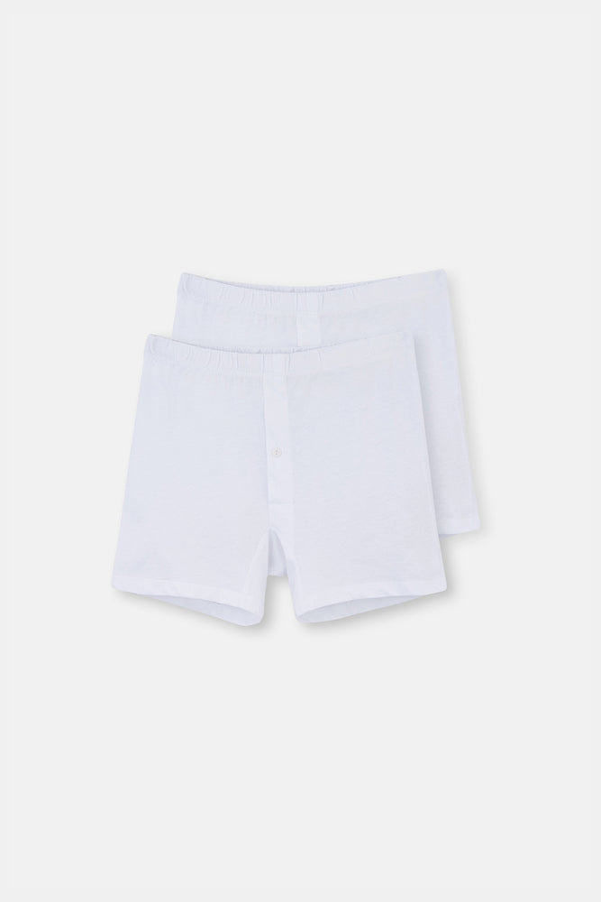WHITE BOXER