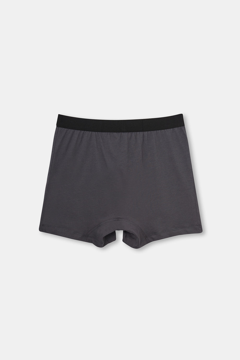 Antrasit Baskılı Pamuklu Boxer