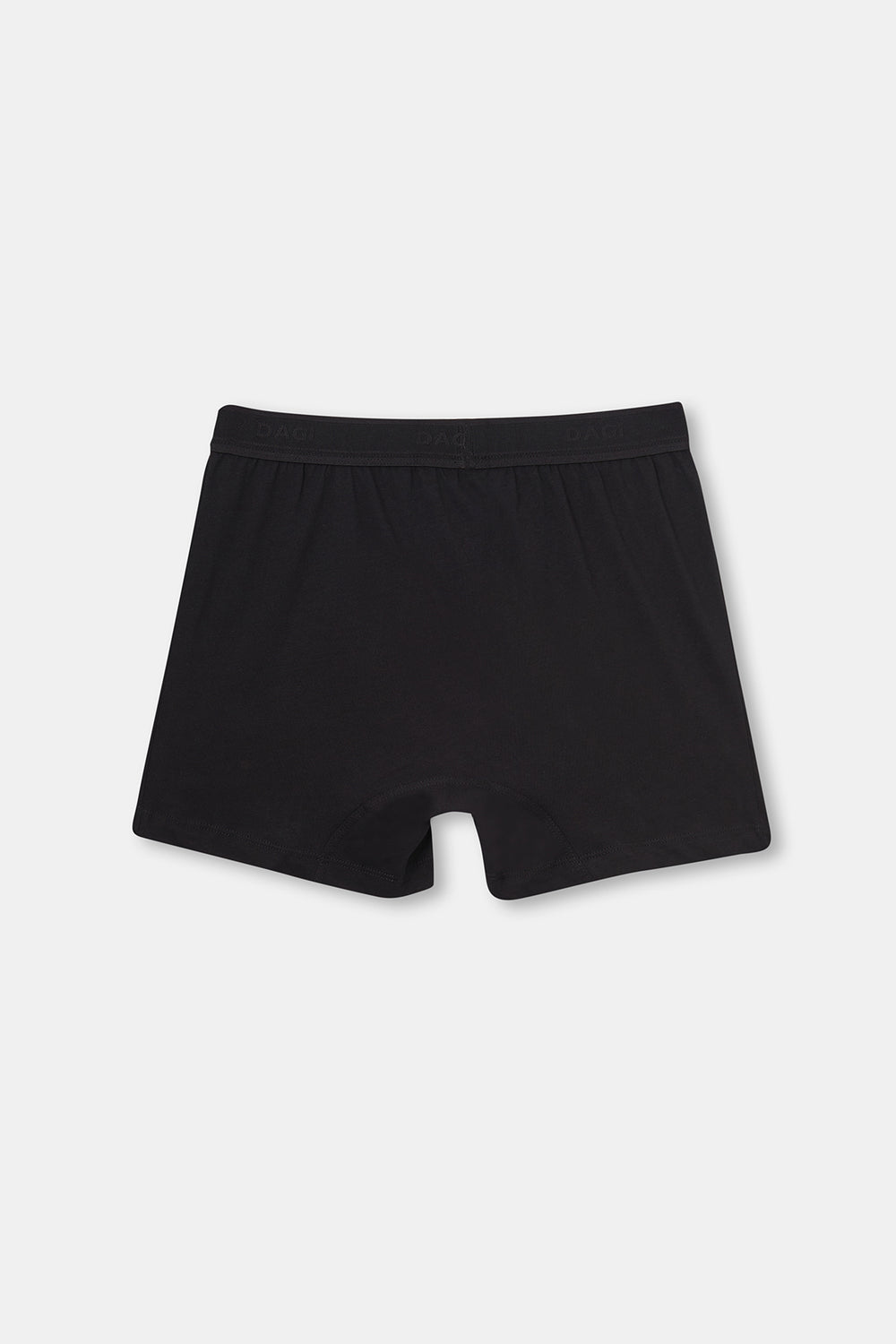 Siyah Baskılı Pamuklu Boxer