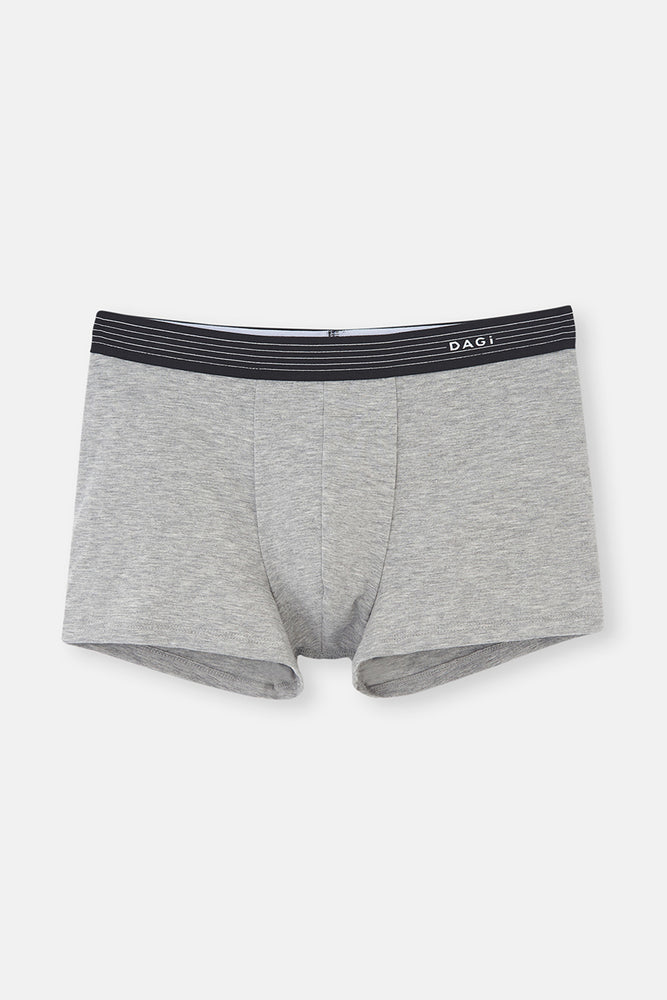 Koyu Gri Compact Penye Boxer