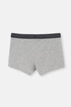 Koyu Gri Compact Penye Boxer