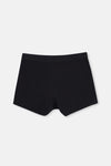 Siyah Compact Penye Boxer