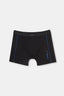 Siyah Spor Pamuklu Boxer
