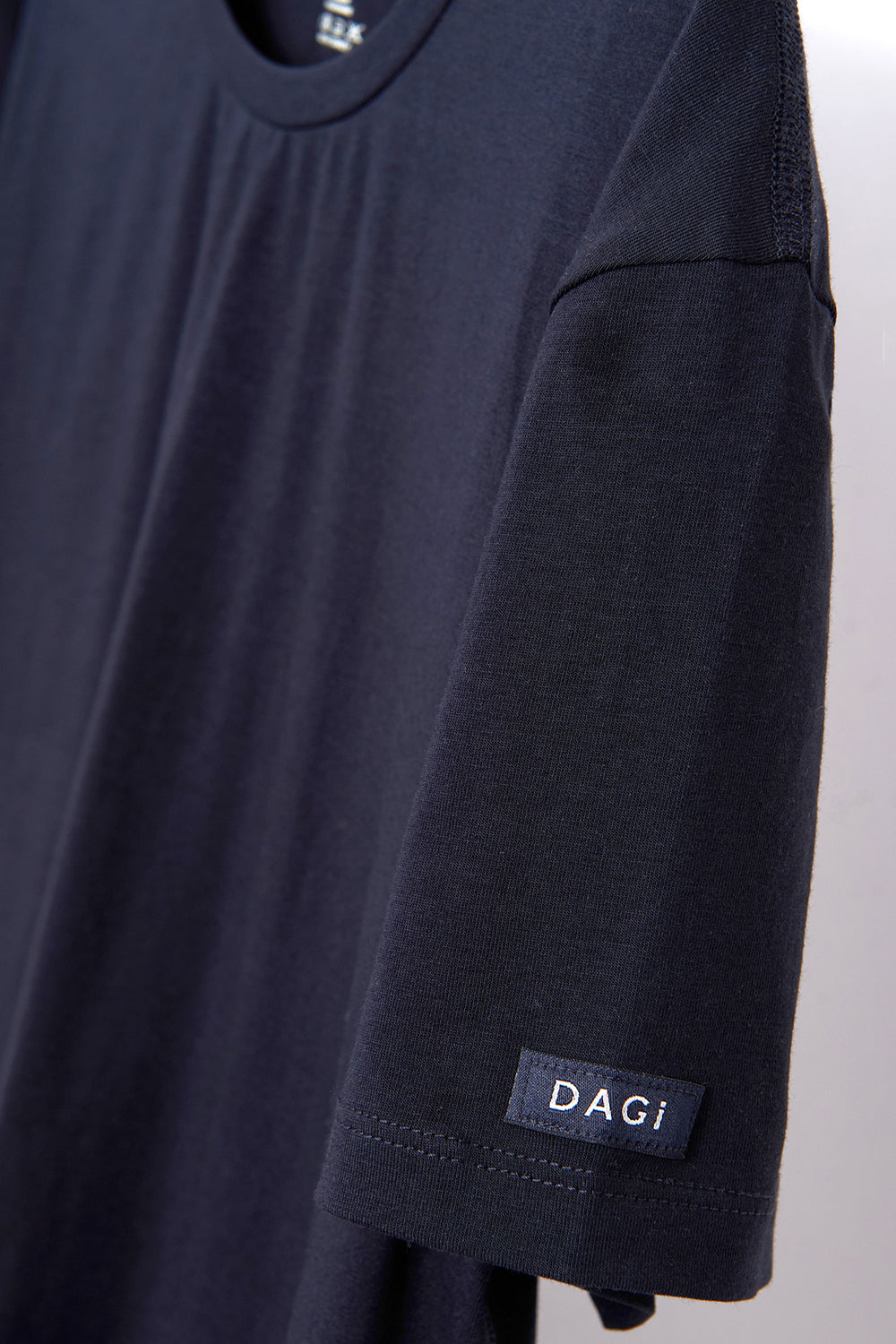 Siyah Compact O Yaka T-Shirt