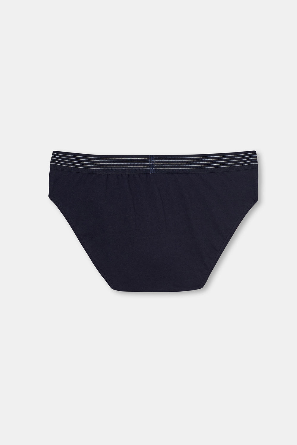 Lacivert Penye Compact Düz Erkek Slip Külot