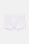 Beyaz Compact Düz 3'lü Boxer