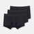 Siyah Basic Micro Modal 3'lü Boxer