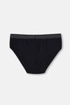 Siyah Micro Modal 2'li Slip Külot