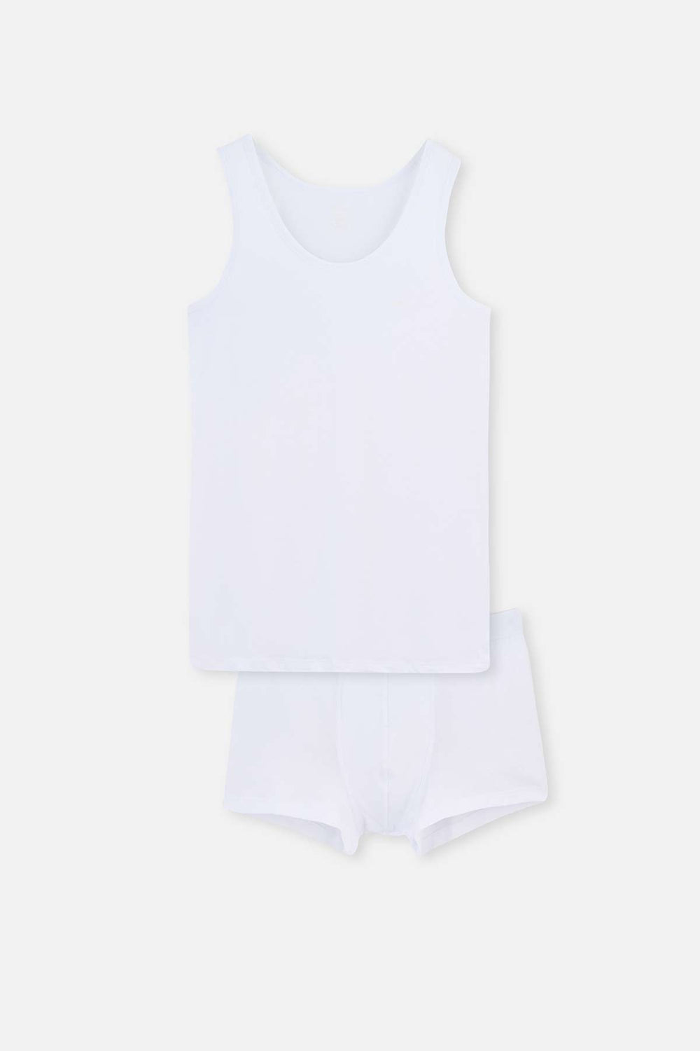 WHITE UNDERWEAR SET